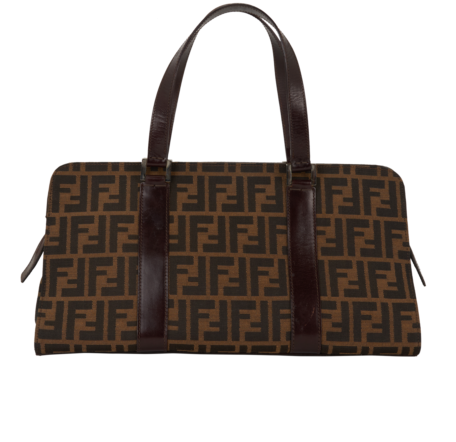 Vintage Zucca Tote, &pound;375, Handbags, Brown, Canvas, Back view
